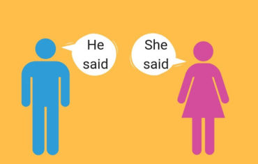 Two sides of a story